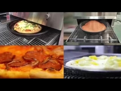 Electric Hot Air Pizza Stove Electric Chain Intelligent Multi Functional Baking Stove Pizza Oven